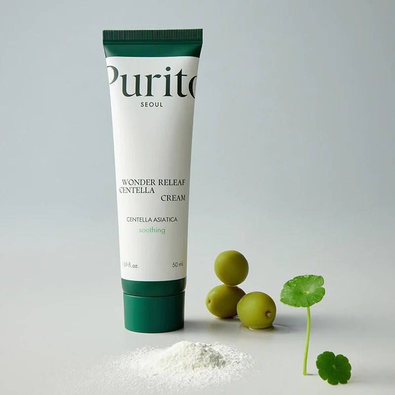 Успокаивающий крем для восстановления кожи с центеллой PURITO Centella Green Level Recovery Cream Успокаивающий крем для восстановления кожи с центеллой PURITO Centella Green Level Recovery Cream