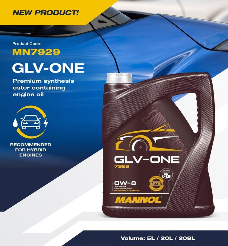 Mannol 0w-8 GLV-ONE Mannol 0w-8 GLV-ONE