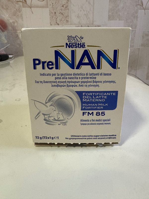 Pre Nan FM 85 обогатитель грудного молока. 36 шт в наличии Pre Nan FM 85 обогатитель грудного молока. 36 шт в наличии