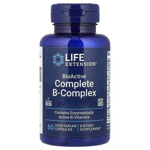 Life Extension – BioActive Complete B-Complex Life Extension – BioActive Complete B-Complex