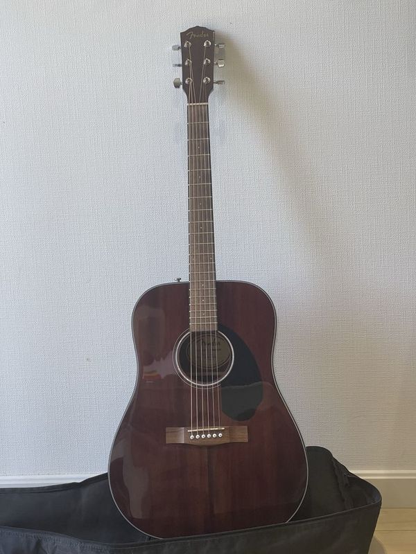 Гитара Fender CD-60S ALL MAH Гитара Fender CD-60S ALL MAH
