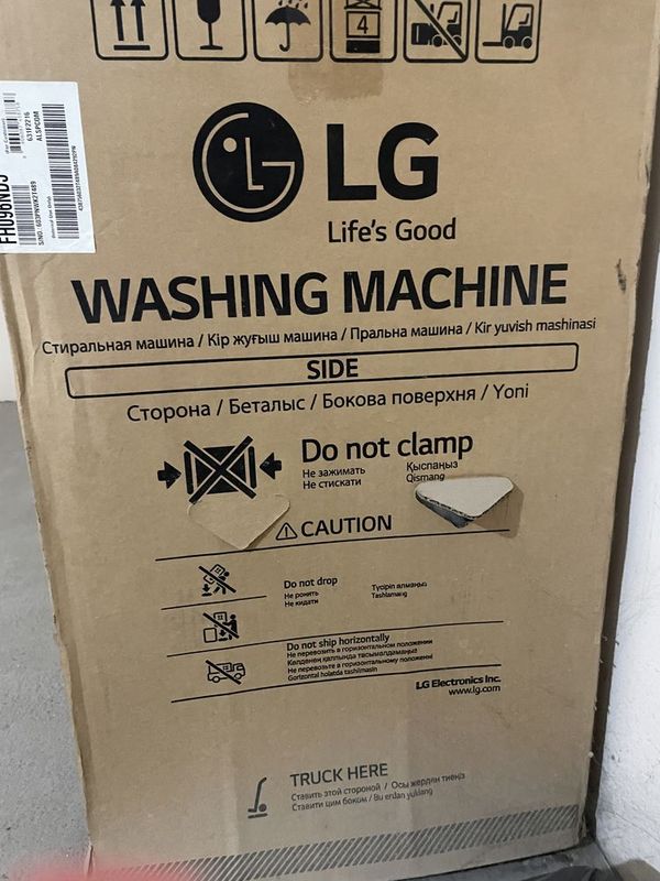 LG Kir yuvish mashinasi yangi LG Kir yuvish mashinasi yangi