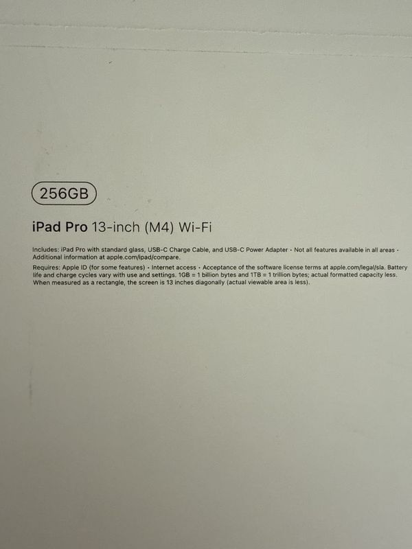 iPad Pro m4 13-inch iPad Pro m4 13-inch