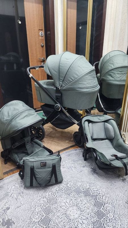 Burbay 3 в 1 детская коляска Burbay 3 в 1 детская коляска