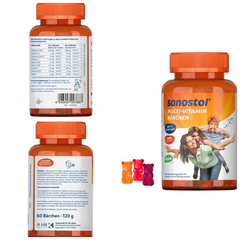 Multivitamin 160 ming Dori ichishni yoqtirmaydigan bolalarga marmelad