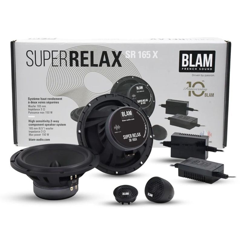 BLAM SR165X 2х полосная компонентная акустика BLAM SR165X 2х полосная компонентная акустика