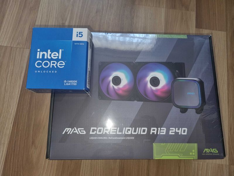 Combo i5 14600k + Coreliquid a13 240 + 2 игры Combo i5 14600k + Coreliquid a13 240 + 2 игры