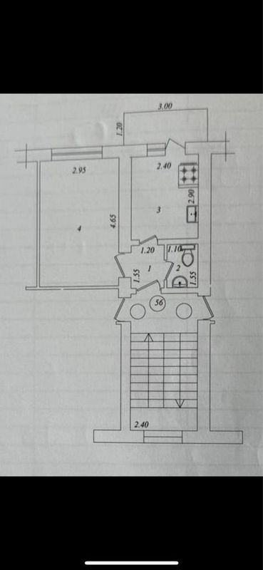 Квартира 1/2/5, 28 м², Ялангач, институт культуры, школа № 187