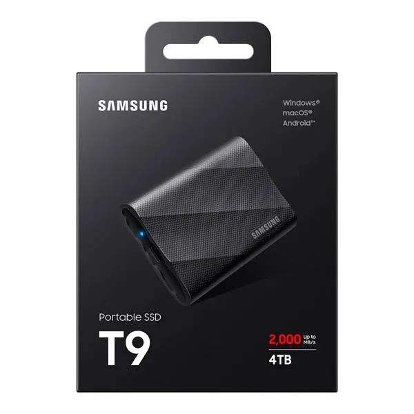 SSD Samsung T9 4TB 2000 mb/s SSD Samsung T9 4TB 2000 mb/s