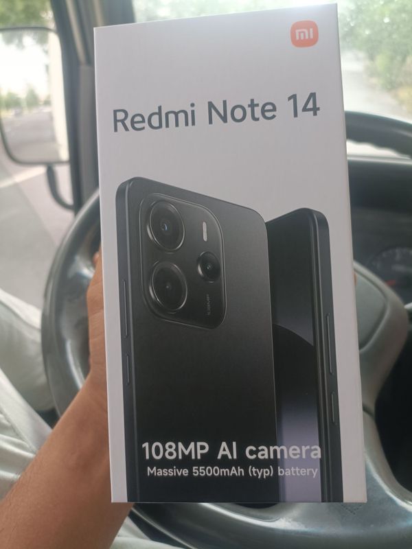 Redmi note 14 yangi garantiya 1 yil karobka dakument 256gb 108 mp Redmi note 14 yangi garantiya 1 yil karobka dakument 256gb 108 mp
