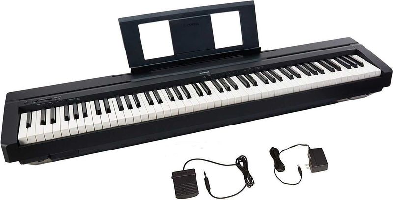 Цифровое фортепиано YAMAHA P45 + педаль сустейна (идеальное состояние) Цифровое фортепиано YAMAHA P45 + педаль сустейна (идеальное состояние)
