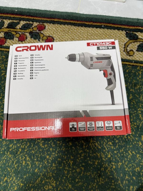 Дрель Crown CT10143C