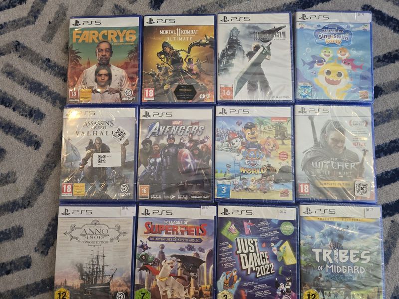 Новые диски для ps5 и ps4 Новые диски для ps5 и ps4