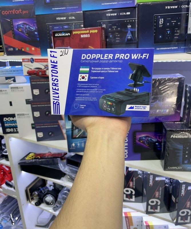 Antiradar Silver Stone F1 Doppler Pro wifi Радар-детектор Silver Stone Antiradar Silver Stone F1 Doppler Pro wifi Радар-детектор Silver Stone