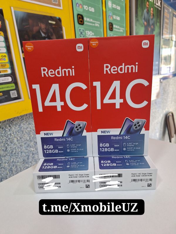 Redmi 14C 8/128GB (EU versiyasi)