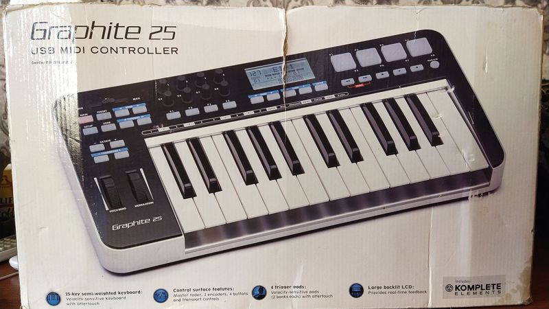 Midi controller Мини клавиш