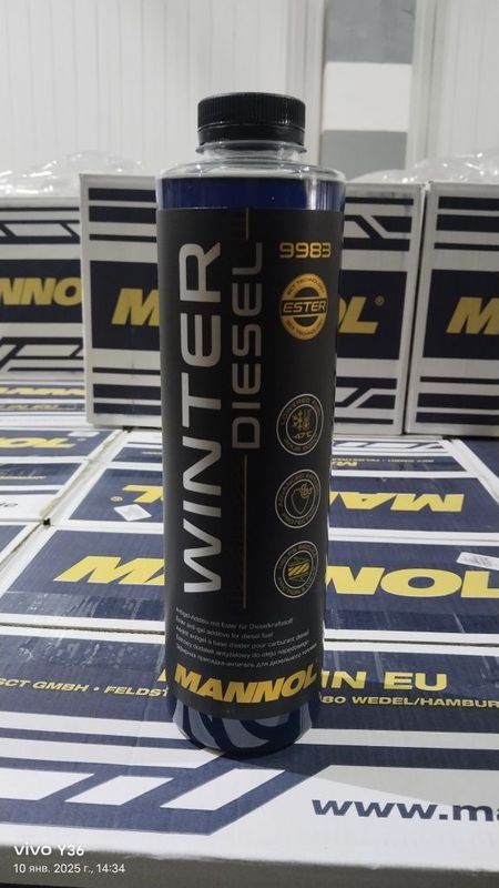 Mannol winter diesel анти гель