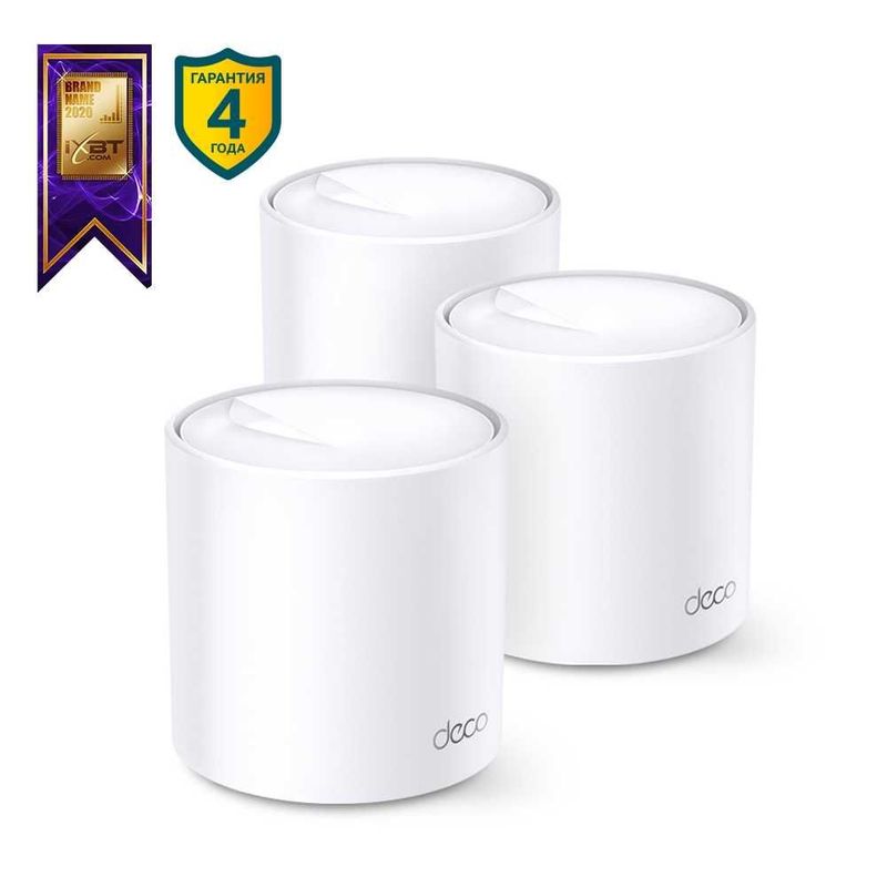 Wi-Fi Роутер AX5400 TP-link Deco X60(3-pack)