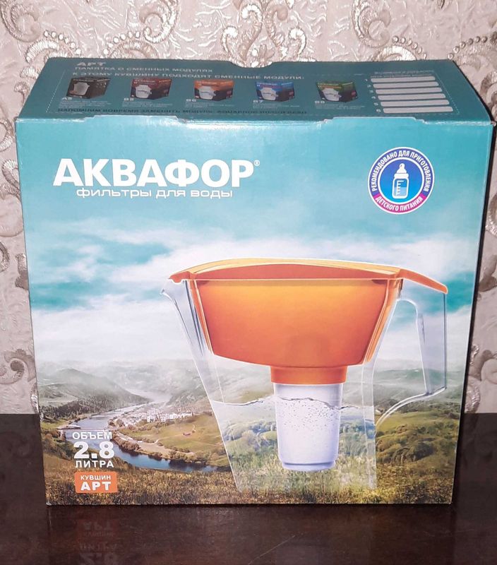 Продам новый фильтр для воды АКВАФОР 2.8л