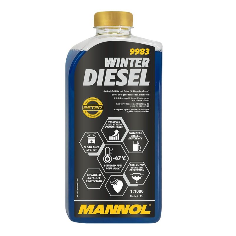 ОРИГИНАЛ АНТИГЕЛЬ Winter diesel -47° на 1тонну и на 2 тонны -20° возм