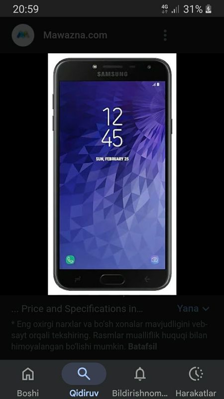 Samsung Legenda sotiladi