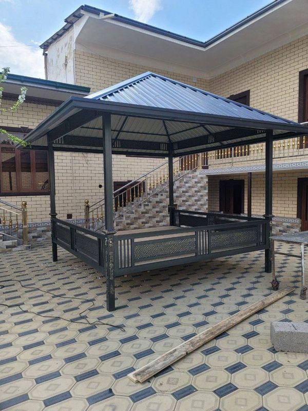 “Metall_Best” Металлические ворота, навесы, скамейки — любых типов