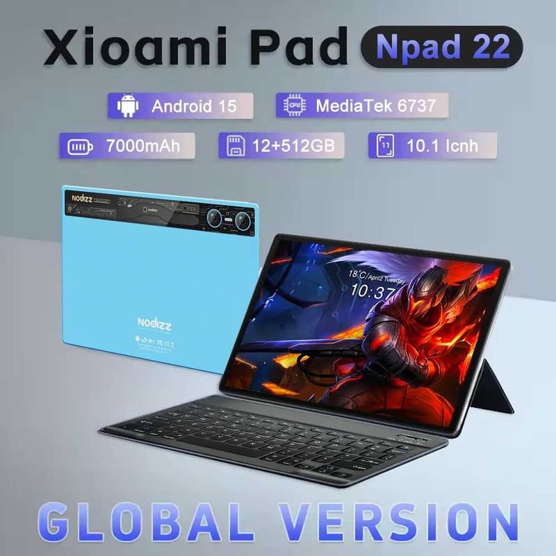 Планшет nodizz npad 22 Planshet + Klavatura mishka Планшет nodizz npad 22 Planshet + Klavatura mishka