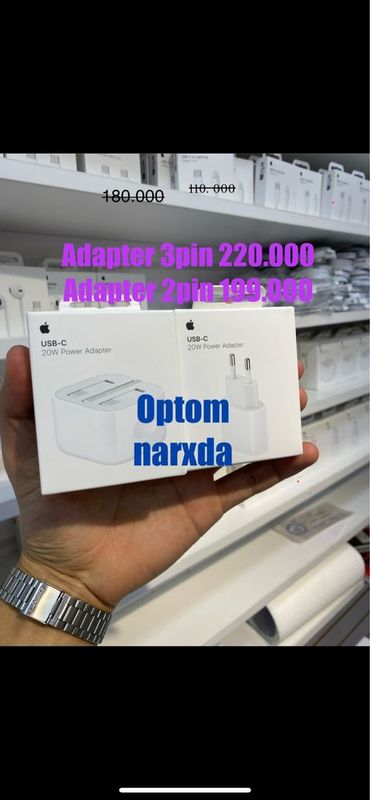 Iphone Adapter Iphone zaryadka Galofka 3pin USA Iphone Adapter Iphone zaryadka Galofka 3pin USA