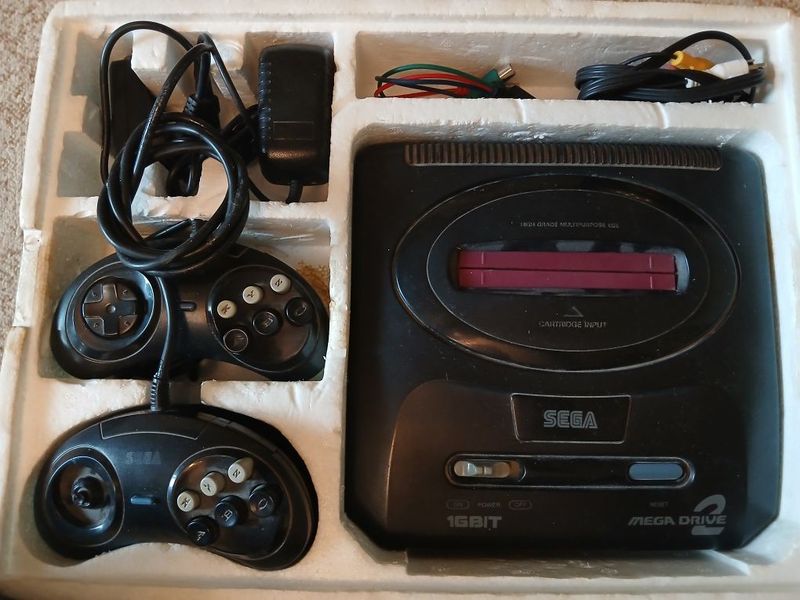 SEGA Mega Drive2 16-bit video intertainment system SEGA Mega Drive2 16-bit video intertainment system