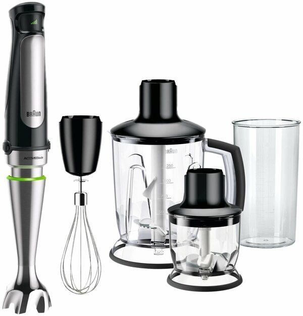 Погружной блендер Braun MQ 7045X, черный Погружной блендер Braun MQ 7045X, черный