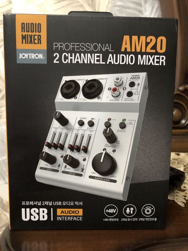 Audio mixer 2 kanalli Audio mixer 2 kanalli