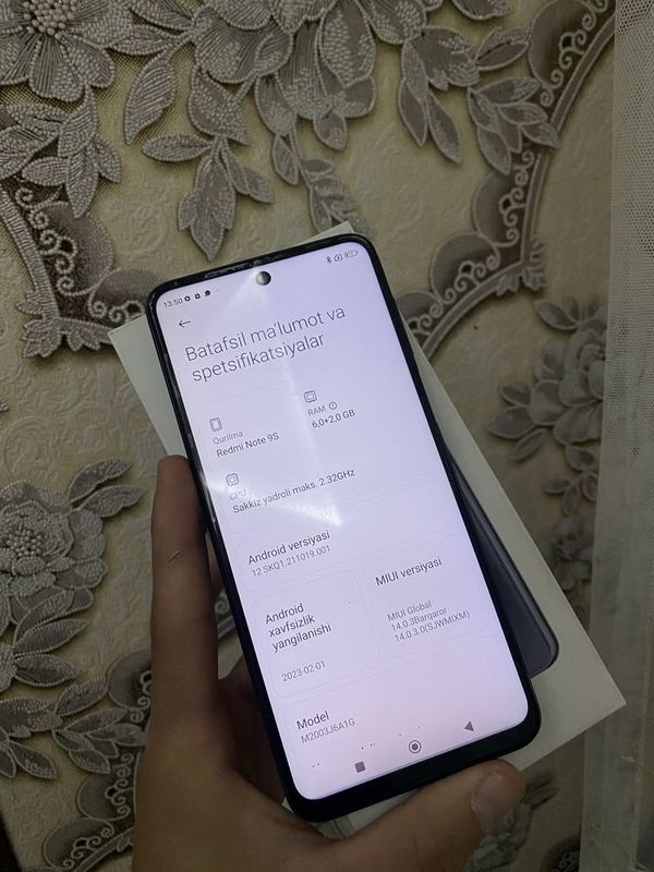 Redmi note 9s 128gb