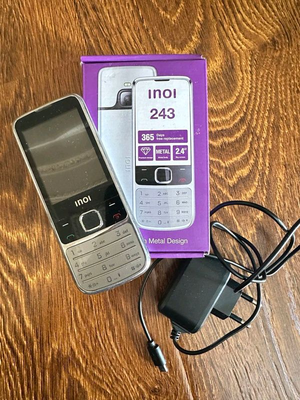 Inoi 243, holati zor,telefon, karobka,zaryad bor Inoi 243, holati zor,telefon, karobka,zaryad bor