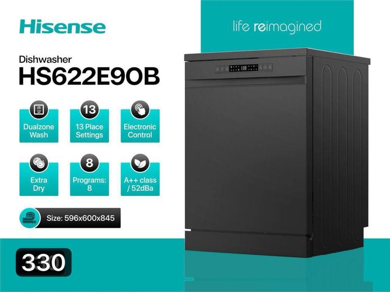 Посудомоечная машина Hisense. Посудомойка. Idish yuvish mashinasi