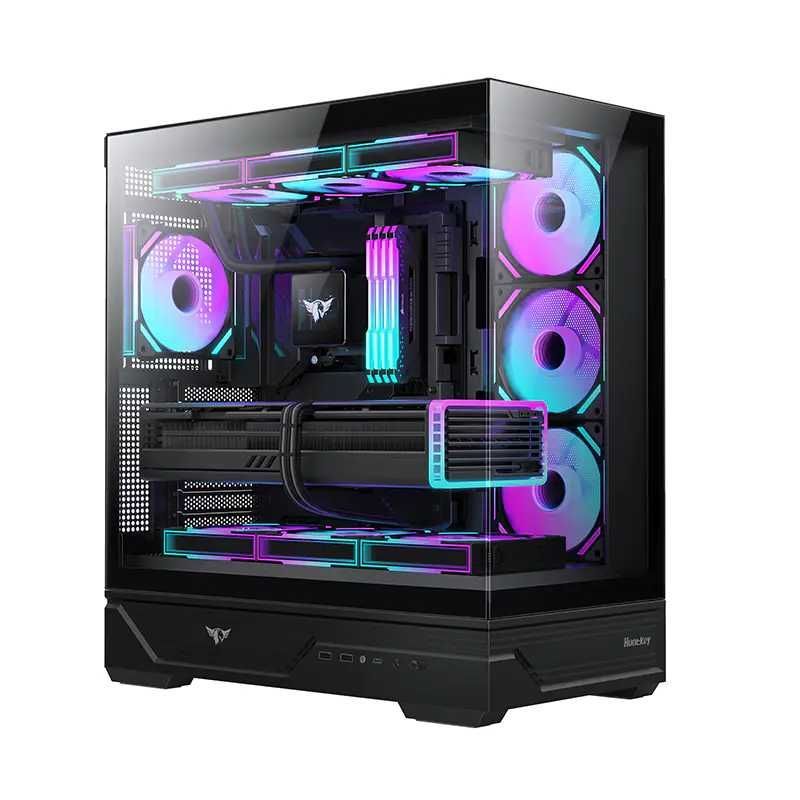 [НОВЫЙ] Корпус HUNTKEY MVP Destiny - Black (4x120mm ARGB fan)