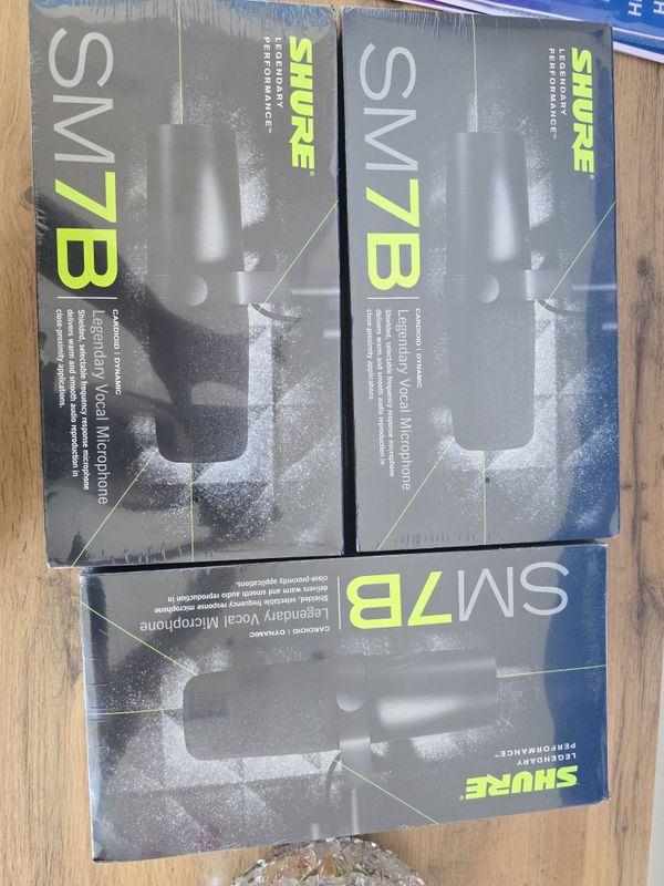 Shure SM7B yangi upakofkada 180$ dan Shure SM7B yangi upakofkada 180$ dan