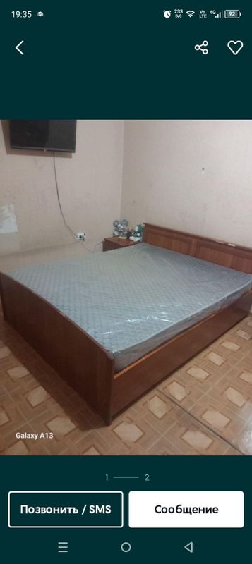 Продаётся полтора спальная кровать Продаётся полтора спальная кровать