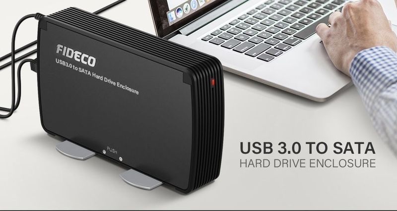 Док-станция USB 3.0 для жестких дисков HDD/SSD 2.5”/3.5”