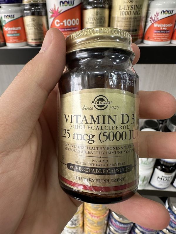 SOLGAR vitamin D3 5000