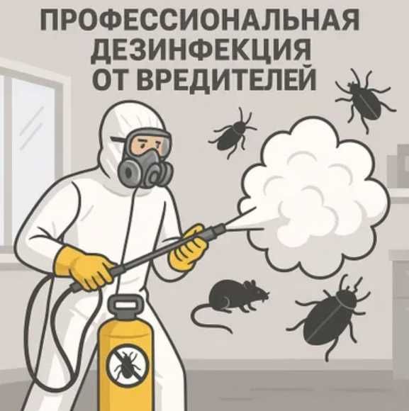 Профессиональная дезинфекция, Вредители? Решим за вас!