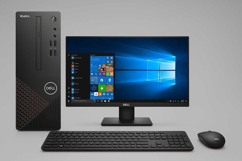 Dell Vostro 3681 Ish Stantsiyasi — Monitor, Klaviatura va Sichqoncha Dell Vostro 3681 Ish Stantsiyasi — Monitor, Klaviatura va Sichqoncha