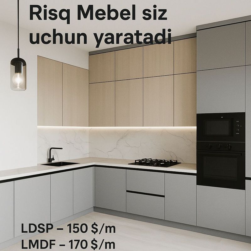 Zamonaviy va sifatli Oshxona mebellari Rizq mebelda Zamonaviy va sifatli Oshxona mebellari Rizq mebelda