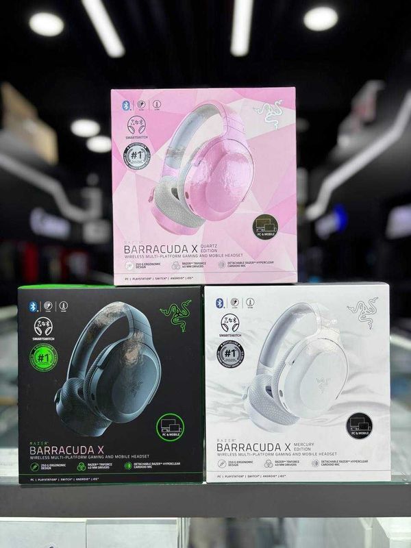 наушники razer BARRACUDA X для геймеров Black/White/Pink наушники razer BARRACUDA X для геймеров Black/White/Pink