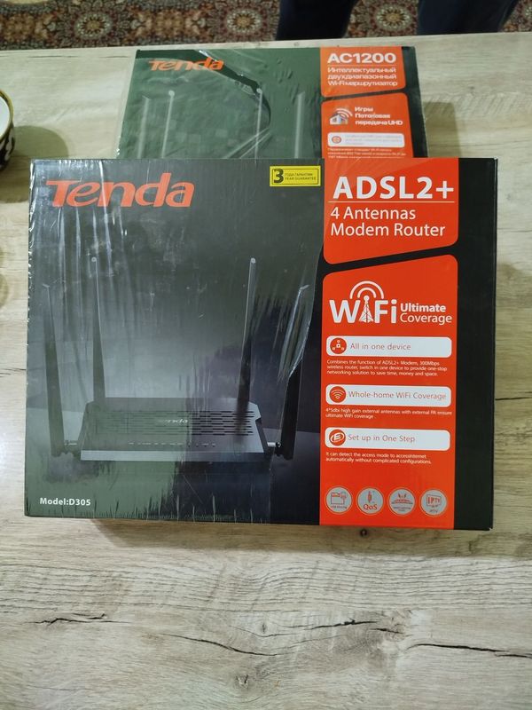 Wi fi router Tenda ADSL2+