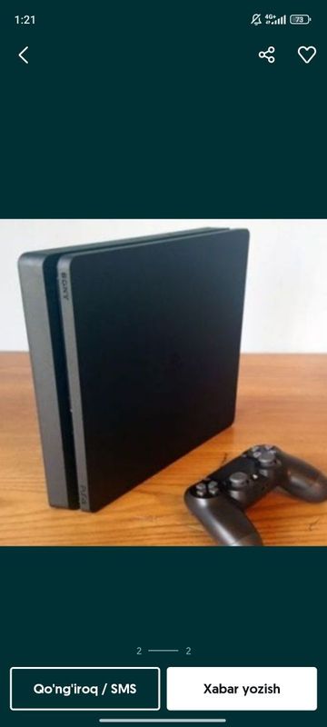 Kamplekt 2 ta Tv bilan play station 4 silim 1 tb sotiladi