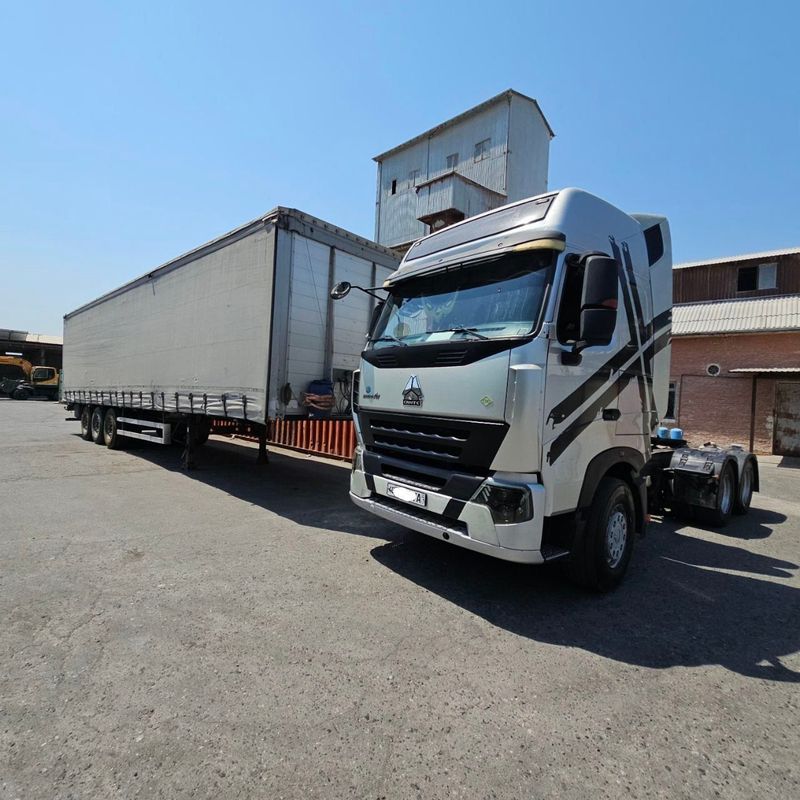 HOWO A7 + KRONE прицеп Сотилади HOWO A7 + KRONE прицеп Сотилади