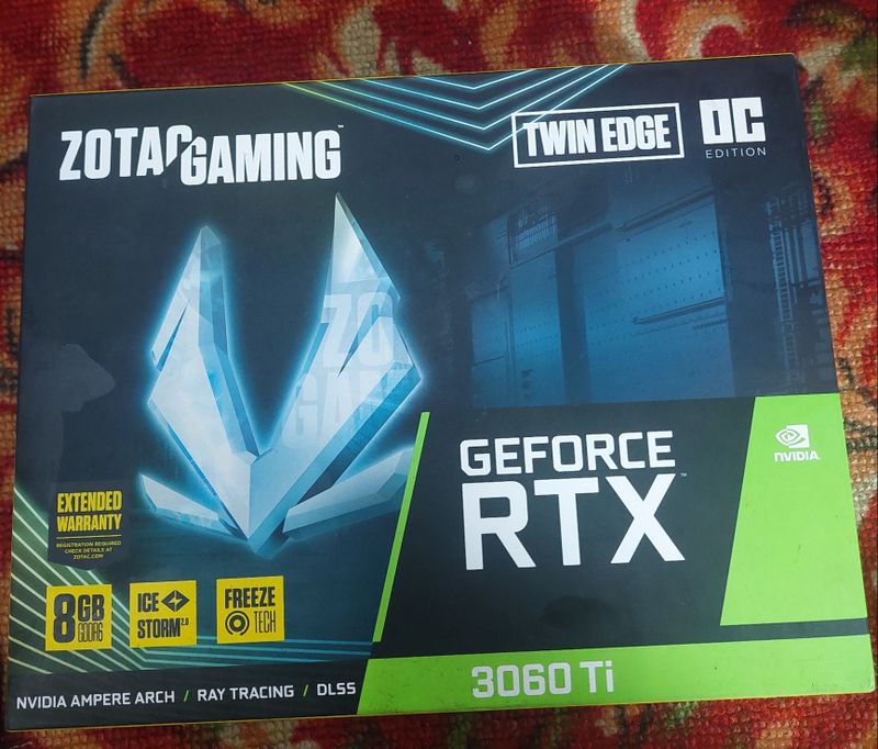 Zotacgaming geforce RTX 3060TI