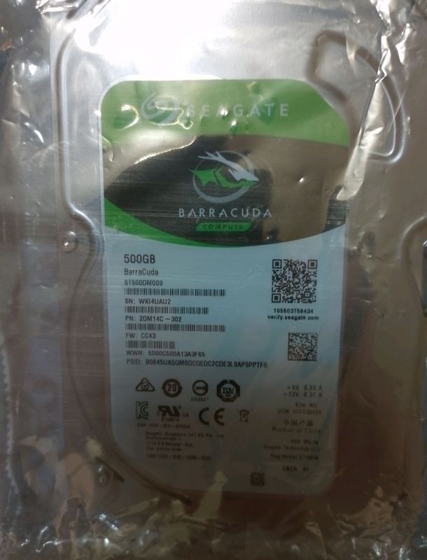 Жесткий диск Seagate ST500DM009 500Gb Жесткий диск Seagate ST500DM009 500Gb