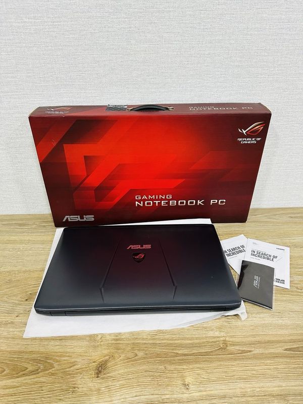 Недорого ASUS ROG Core i7-8 Ядерный, Мощный, Игровой ноутбук