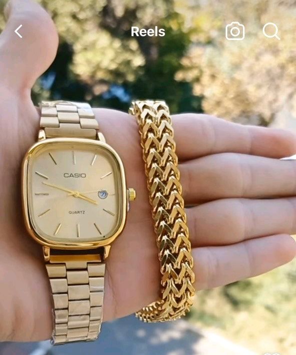 Braslet va casio soati